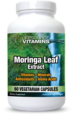 Moringa 500 mg - Leaf Extract - 60 Veggie Caps