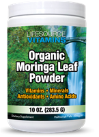 Organic Moringa Leaf Powder 10 oz - 56 Servings