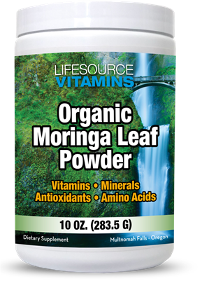 Organic Moringa Leaf Powder 10 oz - 56 Servings