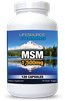 MSM-Methyl-Sulfonyl-Methane- 1,500 mg - 120 Caps -60 Servings