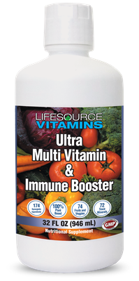 Ultra 174 Liquid Multivitamin and Immune Booster 32 oz. 174 Nutrients