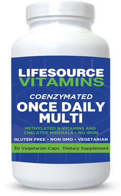 Coenzymated Once Daily Multi Caps (Iron Free) - 30 Veg Capsules