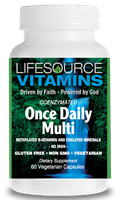 Coenzymated Once Daily Multi Caps (Iron Free) VALUE SIZE- 60 Veg Capsules