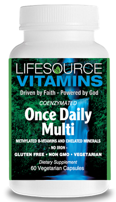 Coenzymated Once Daily Multi Caps (Iron Free) VALUE SIZE- 60 Veg Capsules