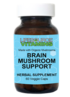 Brain Mushroom Support - 60 Veg Capsules