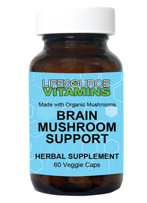 Brain Mushroom Support - 60 Veg Capsules