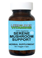 Serene Mushroom Support - 60 Veg Capsules