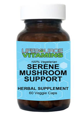 Serene Mushroom Support - 60 Veg Capsules