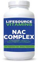 NAC - COMPLEX - 600 mg - N-Acetyl Cysteine - 120 Vegetarian Capsules