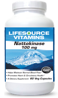 Nattokinase 100 mg - 60 Veg Capsules
