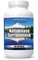 Nattokinase & Serrapeptase w/ Rutin - 60  Capsules