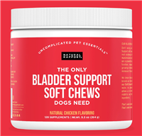 Natural Rapport - The Only BLADDER SUPPORT Soft Chews Dogs Need - 120 Chews