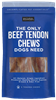 Natural Rapport - The Only BEEF Tendon Chews Dogs Need- 5 Chews