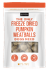 Natural Rapport - The Only Freeze Dried PUMPKIN MEATBALLS Dogs Need - 7 oz