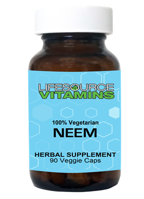 Neem (Organic) - 500 mg - 90 Capsules