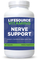 Nerve Support- Acetyl-L-Carnitine HCI & Alpha Lipoic Acid- 60 Capsules