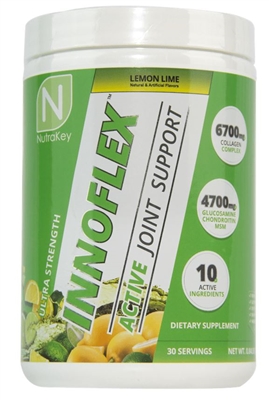 NutraKey Innoflex -High-Potency Joint Complex-  Lemon Lime -402 Grams