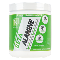 NutraKey Beta Alanine Powder - 3,000 mg - 100 Servings - .66 lb