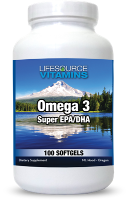 Omega 3 - 300 mg - Super EPA/DHA -  100 Softgels