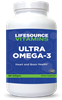 Ultra Omega 3 - 500 EPA / 250 DHA - 180 Softgels VALUE SIZE