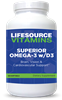 Superior Omega-3 w/Vitamin D3 - 120 Softgels - VALUE SIZE