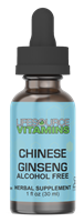 White Chinese Ginseng  - (Panax) - 333 mg -  Liquid Extract 1 fl. oz.