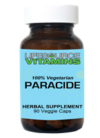 Paracide - Remove Parasites Safely - 90 Veggie Caps