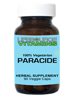 Paracide - Remove Parasites Safely - 90 Veggie Caps