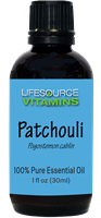 Patchouli 1 fl oz-  LifeSource Essential Oils