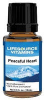Peaceful Heart Blend-  0.5 fl oz-  LifeSource Essential Oils