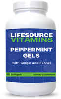 Peppermint Gels with Ginger & Fennel  - 90 Softgels - 45 Servings