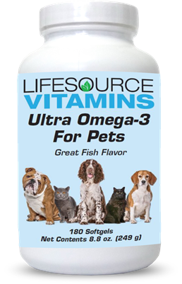 Ultra Omega-3 for Pets - 180 Softgels