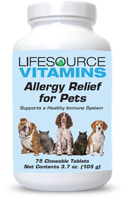 Allergy Relief for Pets - 75 Chewable Tablets