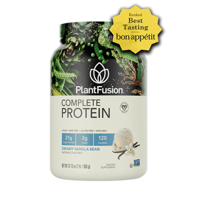 PlantFusion- Vegan Protein Powder - Creamy Vanilla Bean - 2 lb