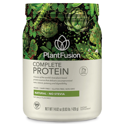 PlantFusion- Vegan Protein Powder - Natural  - 1 lb