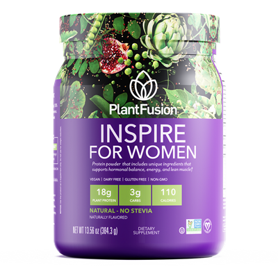 PlantFusion - Inspire for Women- Vegan Protein Powder for Women - Natural