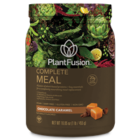 PlantFusion -Complete Meal- Vegan Meal Replacement Shake - Chocolate Caramel  -1 lb