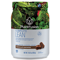 PlantFusion - Complete Lean - Vegan Protein Powder for Weight Loss - Chocolate Brownie