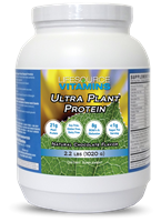 Ultra Plant Protein- Raw Vegan Plant Based Protein- Chocolate 2.2 lbs