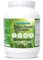 Organic Ultra Plant Protein- Raw Vegan Plant Based Protein- Vanilla 2.2 lbs