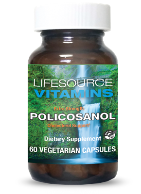 Policosanol 20 mg - 60 Capsules