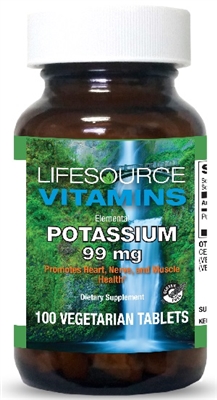 Potassium Gluconate 99 mg- 100 Vegetarian Tablets