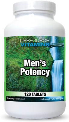 Men's Potency - 120 Tabs - Proprietary Formula VALUE SIZE