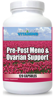 Pre-Post Meno & Ovarian Support - 120 Capsules -30 Day Supply