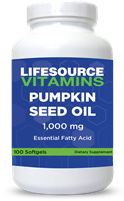 Pumpkin Seed Oil 1,000 mg - 100 Softgels