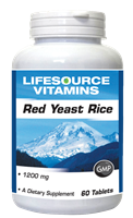 Red Yeast Rice  1,200 mg -  60 Tablets
