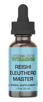 Reishi Eleuthero Master 467 mg -  Liquid Extract - 1 fl. oz.