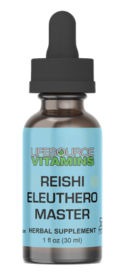 Reishi Eleuthero Master 467 mg -  Liquid Extract - 1 fl. oz.