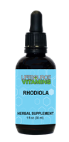 Rhodiola Root Liquid Extract - 250 mg -1 fl. oz.