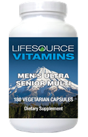Men's Ultra Senior Multivitamin - Ultra - 2 Month Supply- 180 Capsules